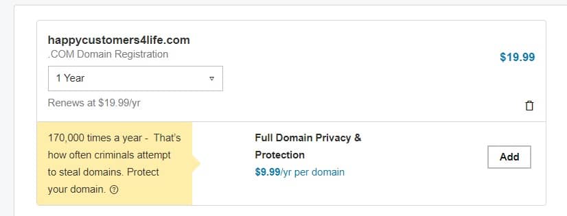 Domain Privacy